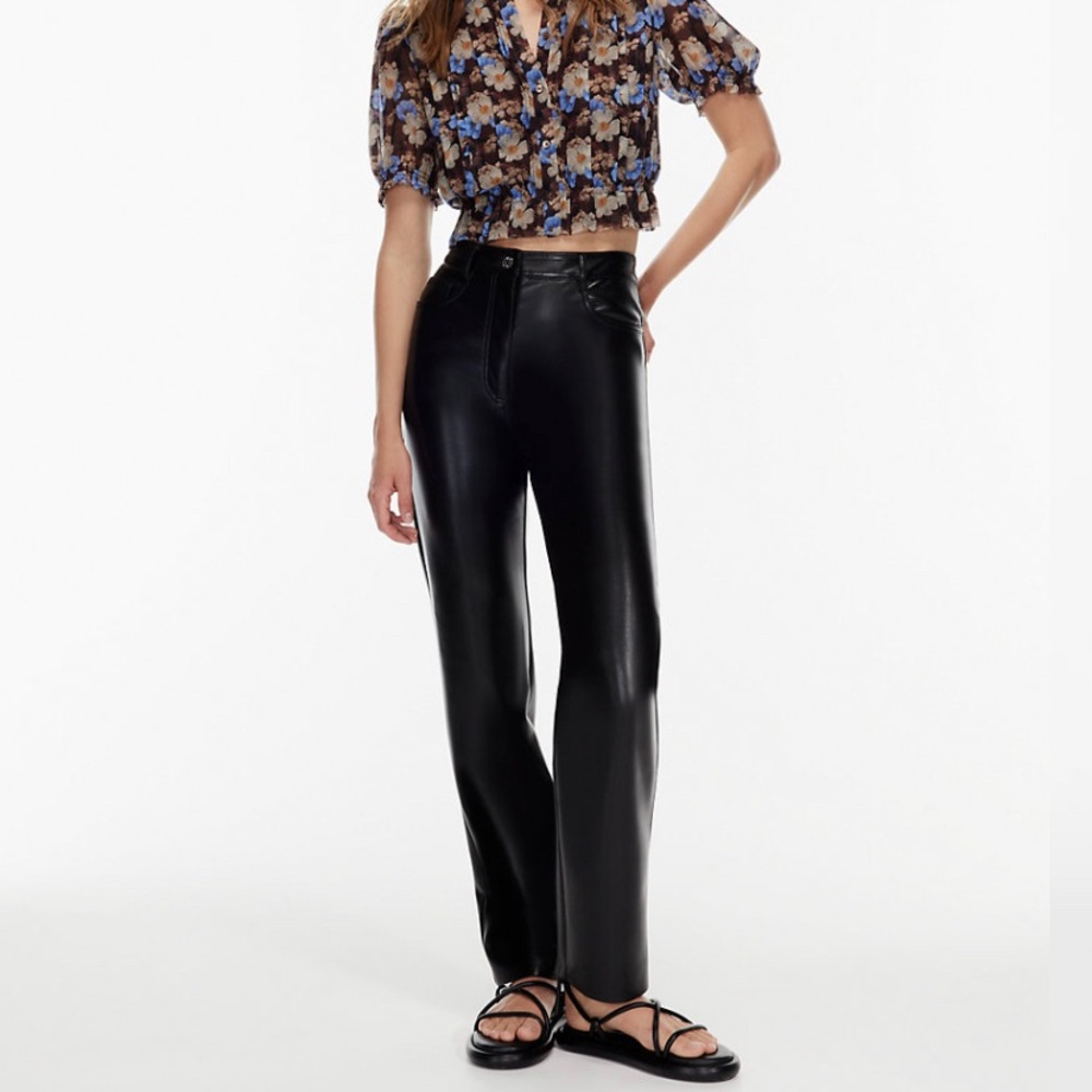 Aritzia Wilfred Melina Low Rise Pants